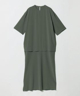 H BEAUTY&YOUTH/＜H＞ジョーゼット ロングドレス/ワンピース