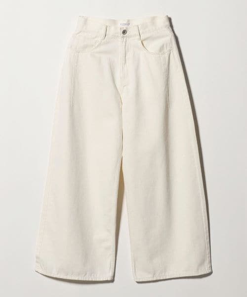 BEAUTY&YOUTH/ライトオンス ワイド デニムパンツ/デニムパンツ