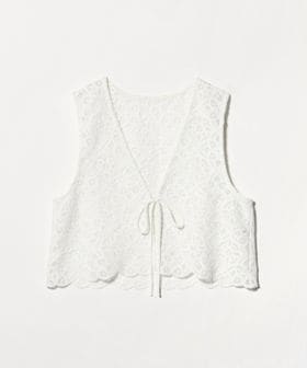 BEAUTY&YOUTH/コードレース ショートベスト/ベスト