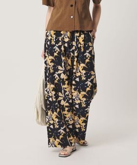 BEAUTY&YOUTH/【WEB限定】フラワープリント イージーパンツ ウォッシャブル/イージーパンツ