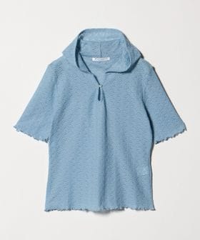 BEAUTY&YOUTH/レース ショートスリーブ フーディ/Tシャツ / カットソー