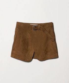 INSCRIRE/＜INSCRIRE × H＞SUEDE TRANSFORM BELT SKIRT/スカート/ミニ / ショート