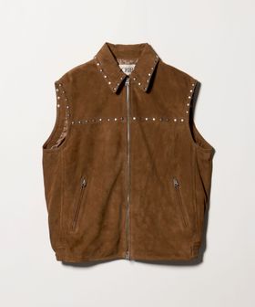 INSCRIRE/＜INSCRIRE × H＞SUEDE ZIP STUDS VEST/ベスト/その他コート / ブルゾン