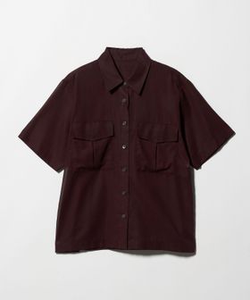 BEAUTY&YOUTH/コットンツイル シアー サファリシャツ/シャツ / ブラウス