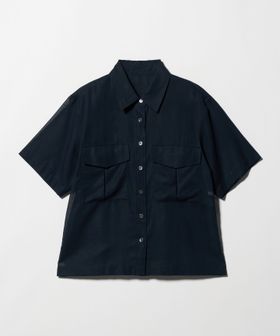 BEAUTY&YOUTH/コットンツイル シアー サファリシャツ/シャツ / ブラウス