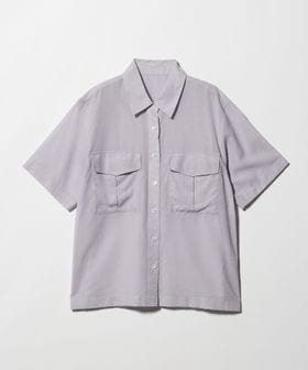 BEAUTY&YOUTH/コットンツイル シアー サファリシャツ/シャツ / ブラウス