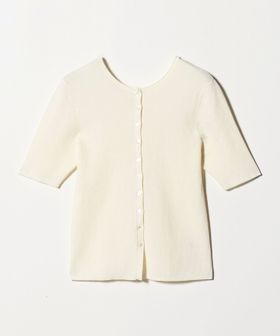 BEAUTY&YOUTH/スパンコール ハーフスリーブ ２WAYカーディガン ウォッシャブル/カーディガン / ボレロ