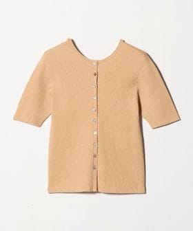 BEAUTY&YOUTH/スパンコール ハーフスリーブ ２WAYカーディガン ウォッシャブル/カーディガン / ボレロ