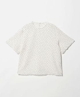 BEAUTY&YOUTH/ドットシアー ショートスリーブ ブラウス ウォッシャブル/シャツ / ブラウス