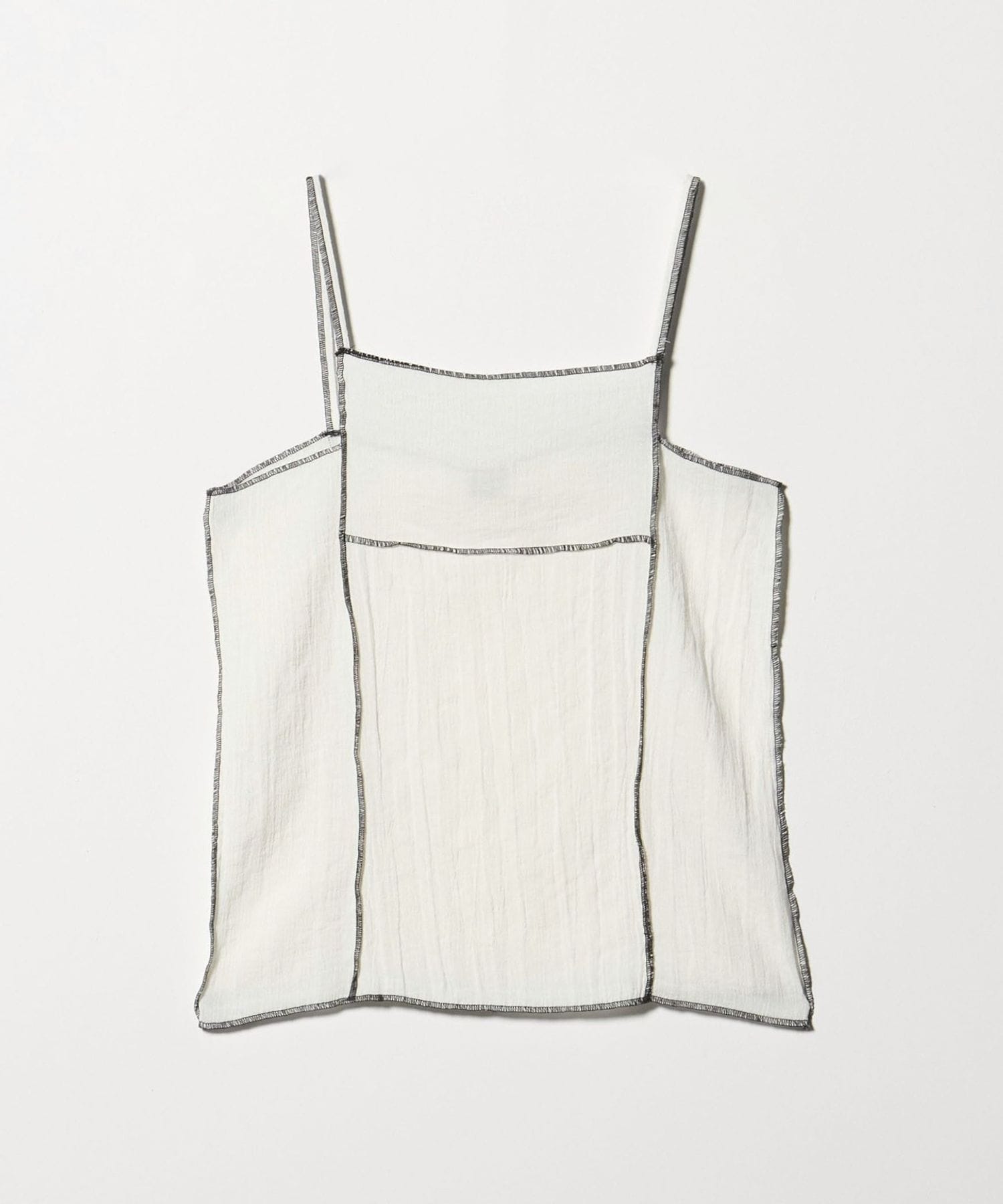 Baserange    SHOK TOP ベースレンジ　リネントップス Baserange (ベースレンジ) SHOK SQUARE TOP (Off White) | H Nagano
