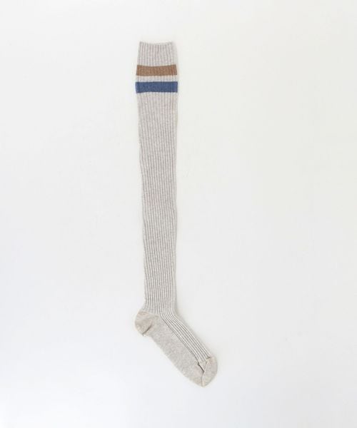 BASERANGE/＜BASERANGE＞RACE OVERKNEE SOCKS/ソックス/ソックス / 靴下