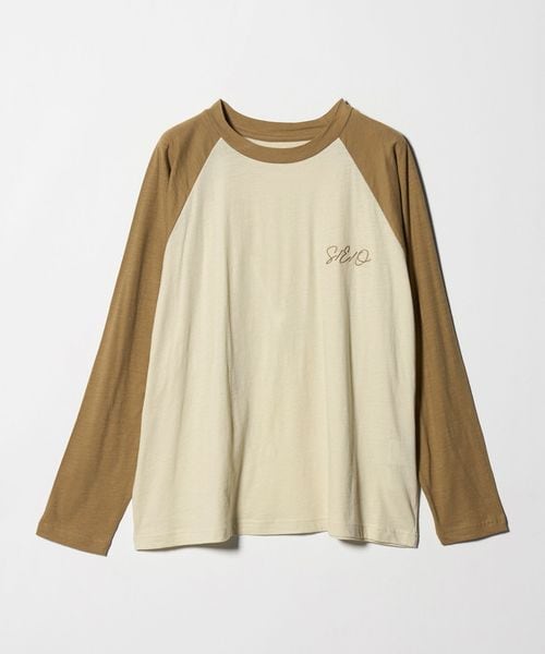s/e/o/【別注】＜s/e/o＞ラグラン ロングスリーブ Tシャツ/Tシャツ / カットソー