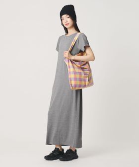 BEAUTY&YOUTH/【WEB限定】リブショートスリーブ カットソーワンピース/ワンピース