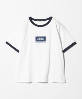 BEAUTY&YOUTH/【WEB限定】グラフィック リンガーTシャツ/Tシャツ / カットソー