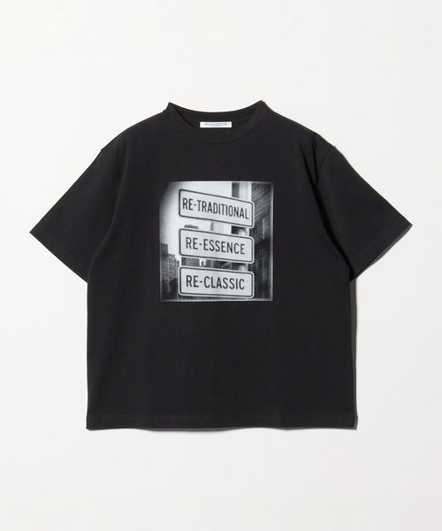 BEAUTY&YOUTH/【WEB限定】フォトプリントTシャツ/Tシャツ / カットソー