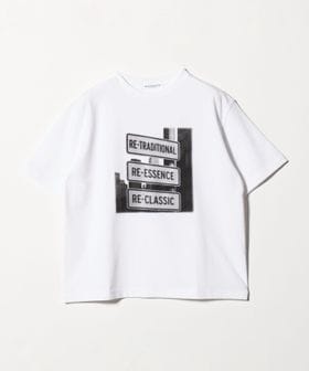 BEAUTY&YOUTH/【WEB限定】フォトプリントTシャツ/Tシャツ / カットソー