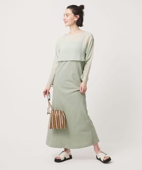 BEAUTY&YOUTH/【WEB限定】シアートップス＆キャミソールワンピースセット/キャミソールワンピース