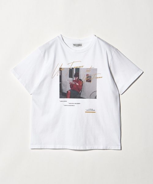 TRICOMER/＜TRICOMER＞UNE FEMME プリントTシャツ/Tシャツ / カットソー
