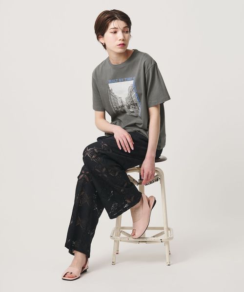 BEAUTY&YOUTH/【WEB限定 Wardrobe DAILY MINIMAL】フォトプリントTシャツ/Tシャツ / カットソー