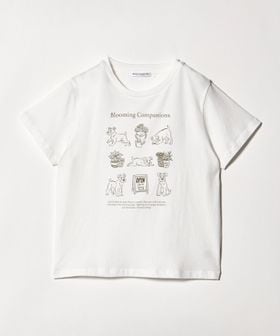 BEAUTY&YOUTH/【WEB限定】イラスト プリントTシャツ/Tシャツ / カットソー