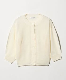 BEAUTY&YOUTH/【WEB限定 Wardrobe DAILY MINIMAL】ハーフスリーブ シアーカーディガン ウォッシャブル/カーディガン / ボレロ
