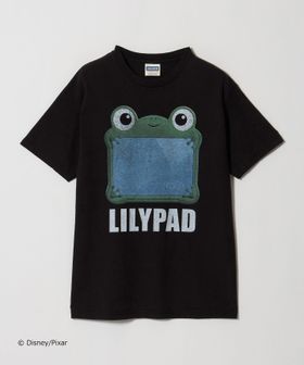 VARIEGATOR/【別注】＜VARIEGATOR＞LILY PAD プリント Tシャツ/ブラック/Tシャツ / カットソー