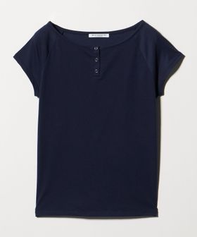 BEAUTY&YOUTH/ポリエステルコットン ヘンリーネックTシャツ/Tシャツ / カットソー