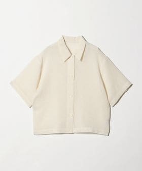 BEAUTY&YOUTH/ポリエステル メッシュ ショートスリーブシャツ/シャツ / ブラウス