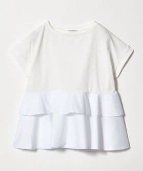 BEAUTY&YOUTH/【WEB限定】ペプラム ショートスリーブプルオーバー/Tシャツ / カットソー