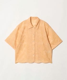 BEAUTY&YOUTH/セルロースポリエステル クロスステッチ シャツ ウォッシャブル/シャツ / ブラウス