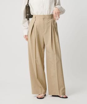 BEAUTY&YOUTH/2タック ワイドパンツ 吸水速乾 防シワ/イージーパンツ