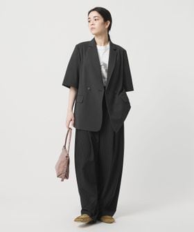 BEAUTY&YOUTH/ハーフスリーブ ジャケット 吸水速乾 防シワ/テーラードジャケット