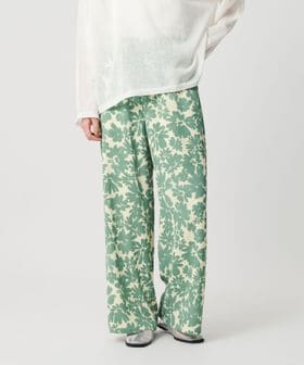 BEAUTY&YOUTH/フラワープリント イージーパンツ ウォッシャブル/イージーパンツ