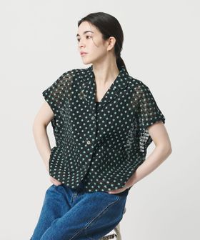 BEAUTY&YOUTH/シアージャガード ショートスリーブ シャツ/シャツ / ブラウス