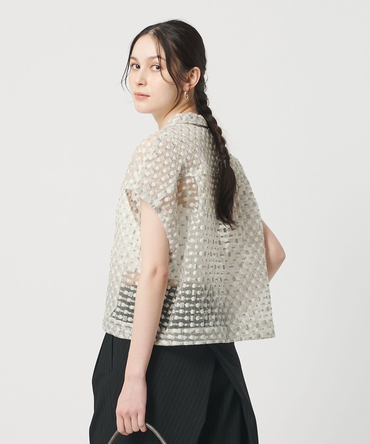 シアージャガード ショートスリーブ シャツ