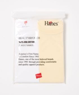 Hanes/【別注】＜Hanes＞2パック Tシャツ 2/Tシャツ / カットソー