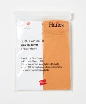 Hanes/【別注】＜Hanes＞2パック Tシャツ 2/Tシャツ / カットソー