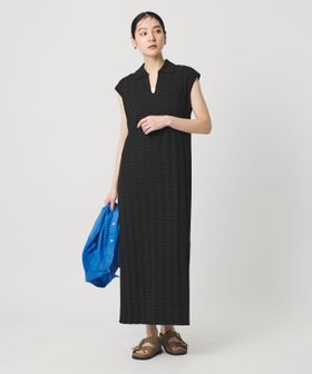 BEAUTY&YOUTH/ボーダー スキッパー マキシワンピース/ワンピース