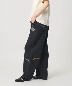 BEAUTY&YOUTH/ドローイング エンブロイダリー 5ポケットパンツ/その他パンツ