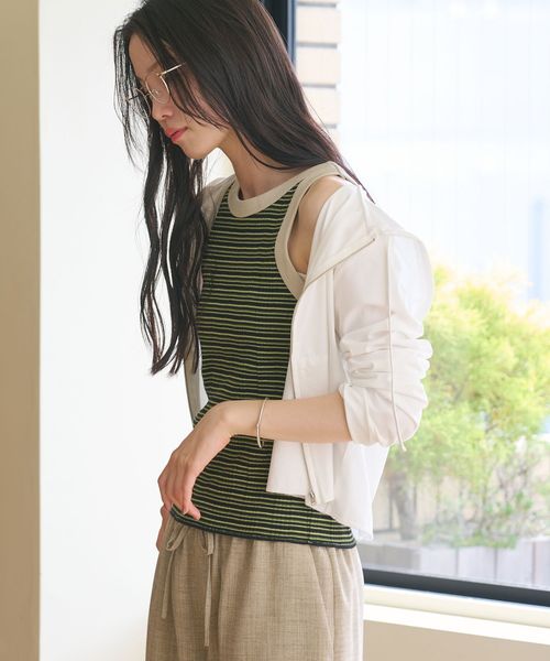 BEAUTY&YOUTH/【WEB限定 Wardrobe DAILY MINIMAL】フードジップパーカー UVカット 接触冷感 ウォッシャブル/スウェット / パーカー