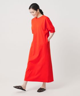 BEAUTY&YOUTH/【WEB限定 Wardrobe DAILY MINIMAL】パフスリーブ カットワンピース UVカット 接触冷感/ワンピース