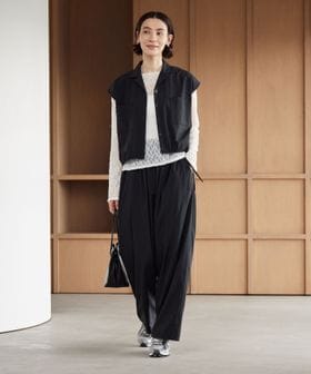 BEAUTY&YOUTH/【WEB限定 Wardrobe DAILY MINIMAL】オープンカラーシャツ＆イージーパンツ 接触冷感 UVカット はっ水/オーバーオール / オールインワン