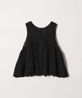 H BEAUTY&YOUTH/＜H＞エンブロイダリーレース ノースリーブブラウス/シャツ / ブラウス