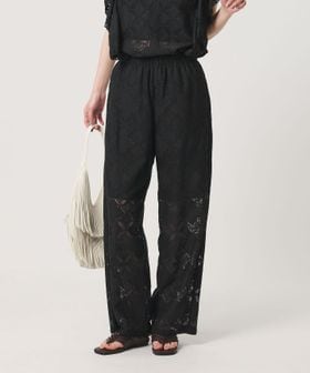 BEAUTY&YOUTH/【WEB限定 Wardrobe DAILY MINIMAL】レース イージーパンツ ウォッシャブル/イージーパンツ