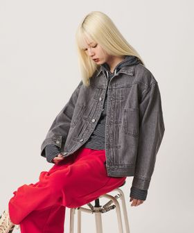 BEAUTY&YOUTH/【WEB限定】ルーズ デニムジャケット/デニムジャケット