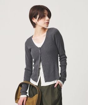 BEAUTY&YOUTH/【WEB限定】レイヤードニットカーディガン ウォッシャブル/カーディガン / ボレロ