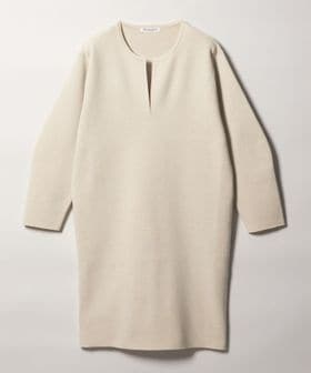 BEAUTY&YOUTH/【WEB限定 Wardrobe DAILY MINIMAL】ジャガード スキッパー ニットワンピース/ワンピース