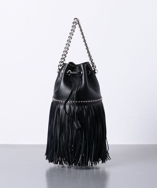 <J&M DAVIDSON>CARNIVAL MINI ブラック バッグ ■■■ 販促ツール 新品☆ユナイテッドアローズドロワー×J&M DAVIDSON スタッズカーニバル ショルダーバッグ