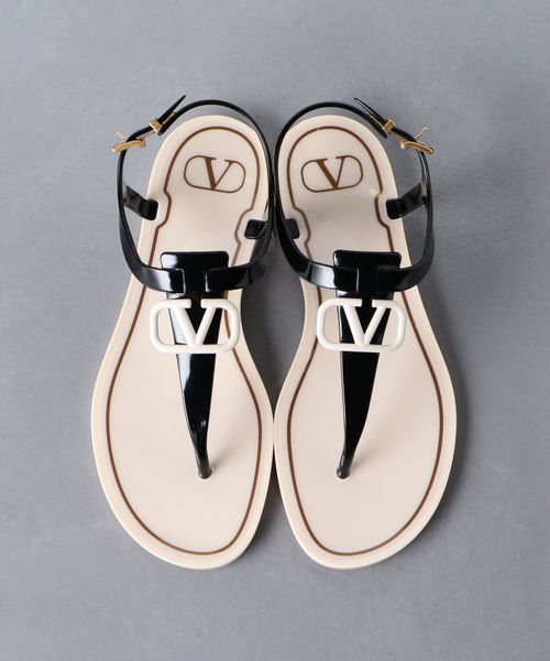<VALENTINO(ヴァレンティノ)>PVC V トング サンダル ■■■ <VALENTINO(ヴァレンティノ)>PVC V トング サンダル ■■■