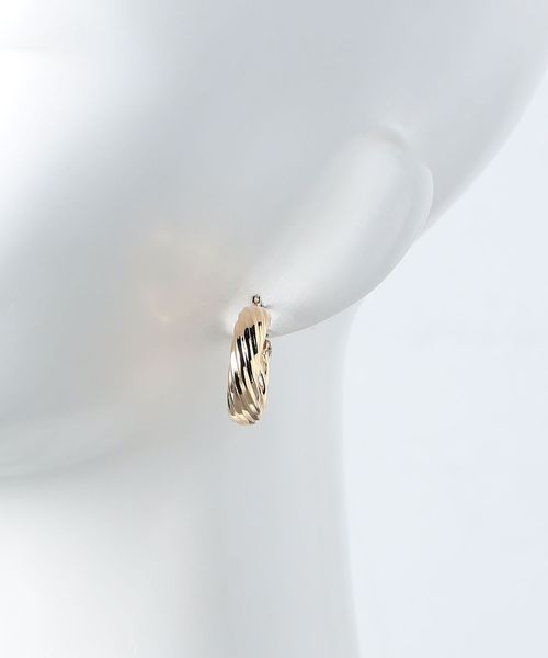 <LAURA LOMBARDI(ローラ ロンバルディ)>GAIA フープピアス